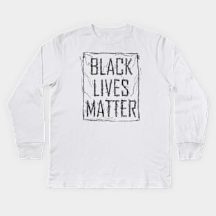 BLACK LIVES MATTER Kids Long Sleeve T-Shirt